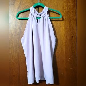 NWT.  Metyou sleeveless lined lavender top with back tie.  XL.  (412)